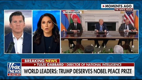 DNI Gabbard: Armenia, Azerbaijan Peace Deal Is Another Example Of Trump's Leadership