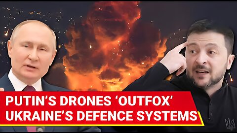 Putin’s Drone Nightmare For Ukraine: Kyiv ‘Unable To Tackle’ High-tech Russian UAVs