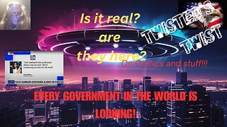 3I/ATLAS: Disturbing Possibility- Tulsi Gabbard and Trump on UFO's Lets check it out!
