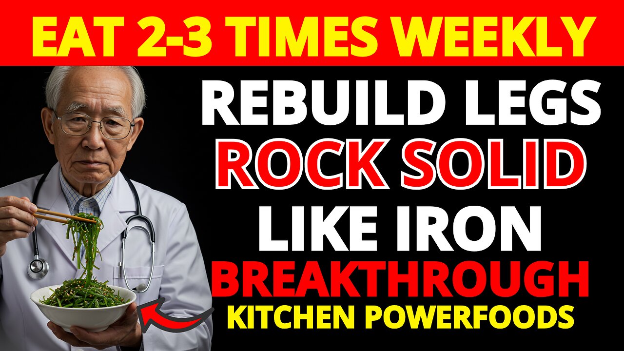 Seniors, 5 Hidden Foods That Reverse Muscle Loss After 60 (Shocking Results!)