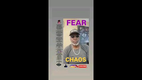 ▪︎FEAR CHAOS▪︎