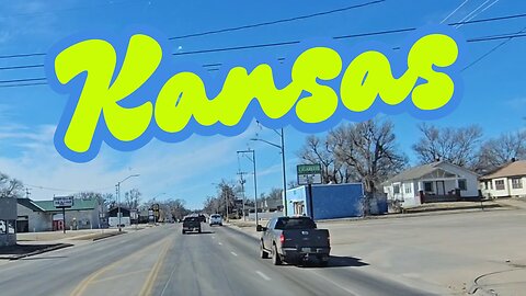 Scenic Drive Through Kansas | Relaxing POV