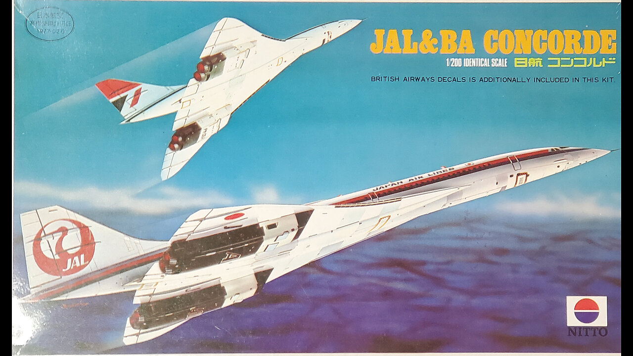 1/200 Nitto Concorde Review/Preview