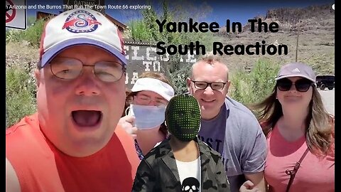 Yankee In The South Reaction - Oatman Arizona - Route 66 - W/ Chris & Mindy