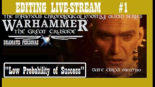 EDITING LIVE-STREAM #1: "Low Probability of Success" (see how it's done)