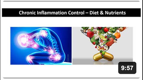 Chronic Inflammation - Diet and Nutrients Part 2