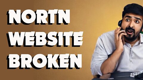 Norton Scammer Has A Broken Website