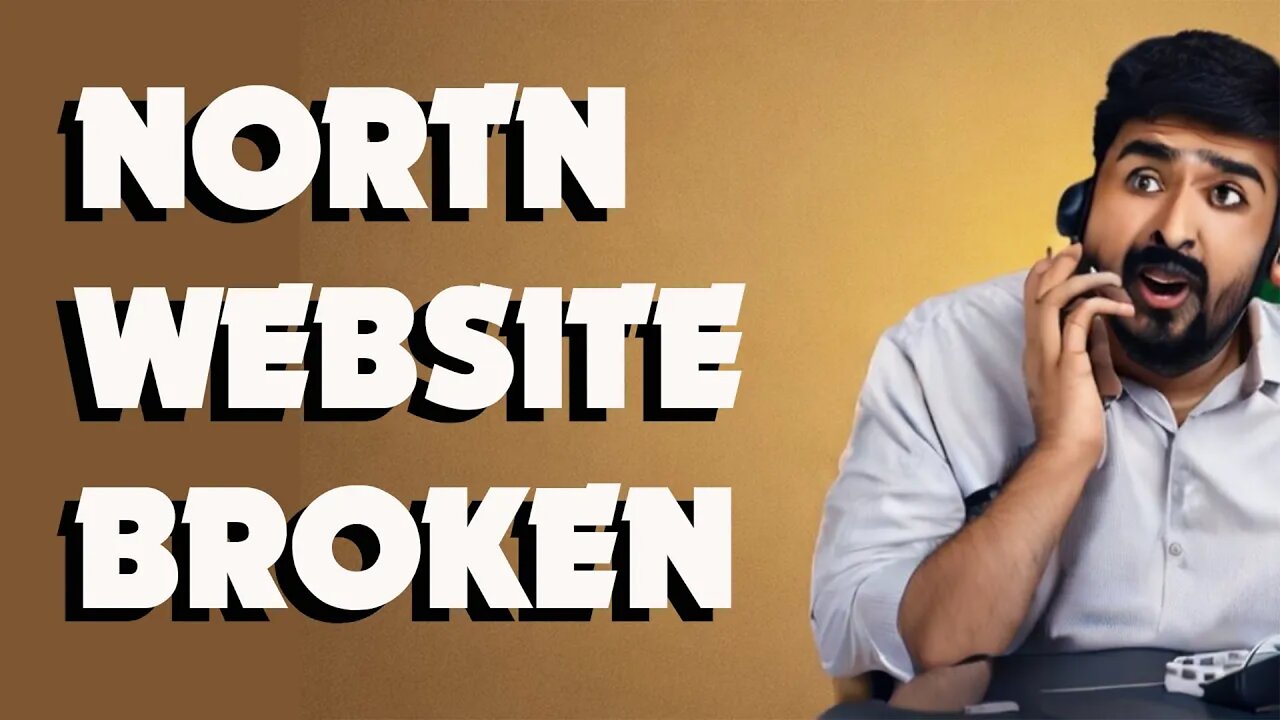 Norton Scammer Has A Broken Website