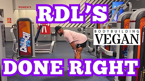 RDL How To: Perfect Your Romanian Deadlift TODAY with this easy trick by TheBodybuildingVegan