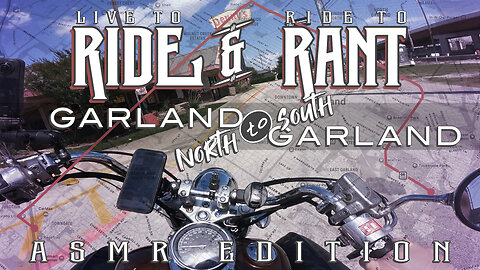 Ride & Rant | Vtwin Honda Shadow Aero VT750 | North Garland, Tx | South Garland, TX | ASMR Edition