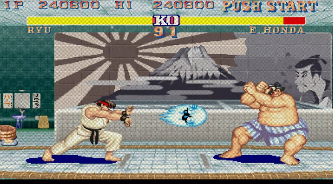 Ryu vs E Honda