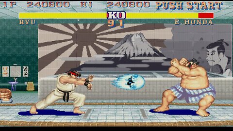 Ryu vs E Honda