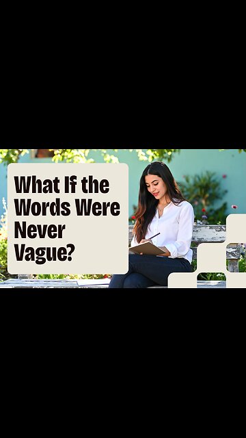 What If the Words Were Never Vague?