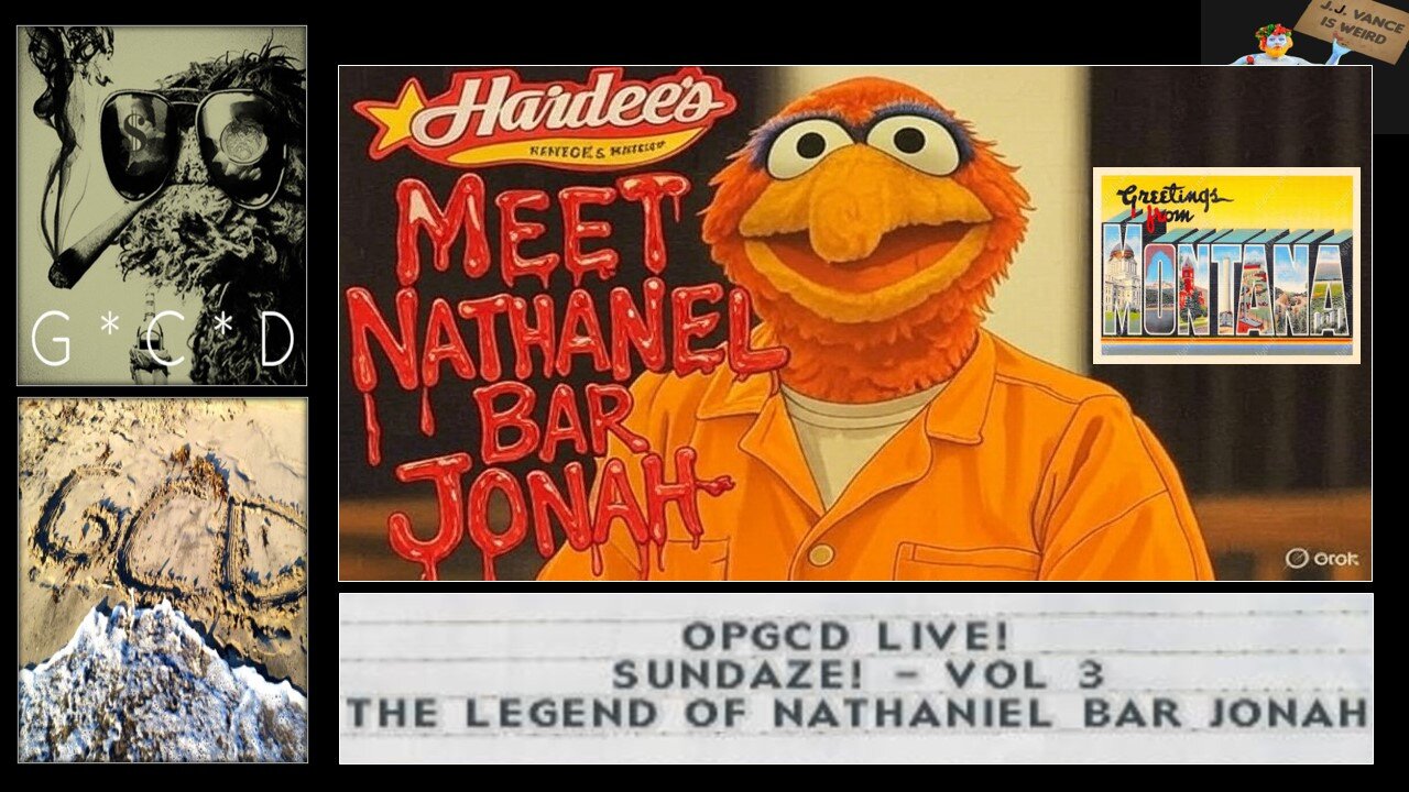 OpGCD Live! Sundaze!! - Vol 3 - The Legend of Nathaniel Bar Jonah - FREE PATREON PREVIEW