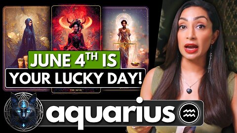 AQUARIUS ♒︎ "This Is Going To Happen For You Very Quickly!" 🐞 Aquarius Sign ☾₊‧⁺˖⋆