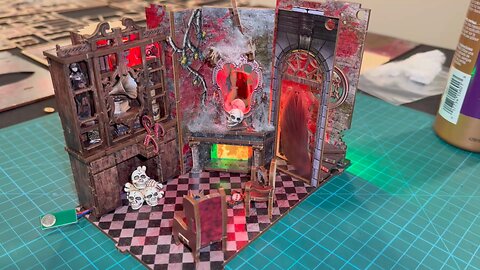 Fifijoy Haunted Mansion Book Nook Part 1
