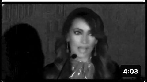"Lady Excellently Explains Agenda and Current Events"