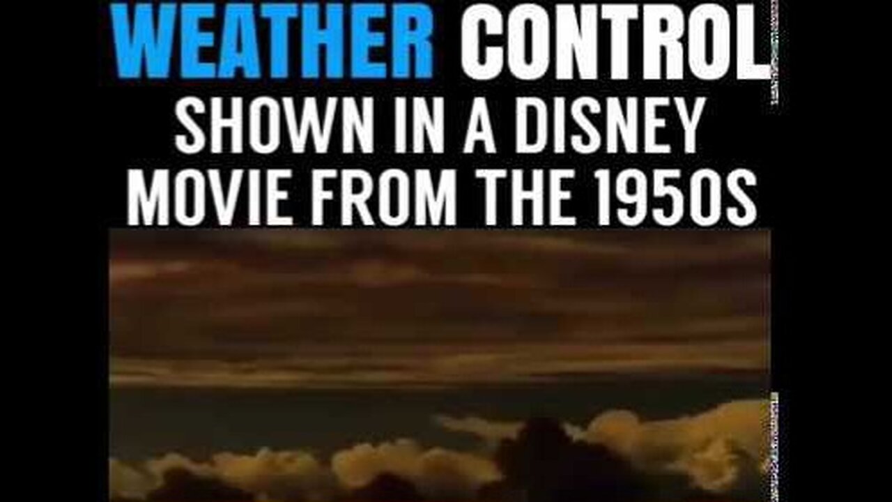 1959 Short Disney Film on Weather Modification