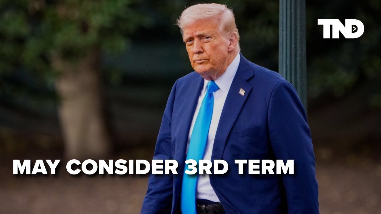 Trump hints at third term ambitions despite constitutional limits during NBC interview