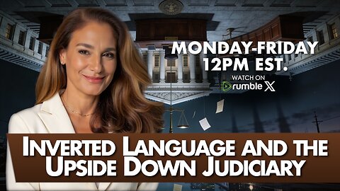 MORNINGS WITH MEL K Inverted Language and the Upside Down Judiciary - 1-15-26