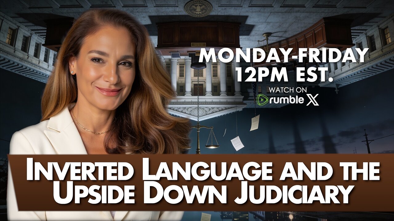 MORNINGS WITH MEL K Inverted Language and the Upside Down Judiciary - 1-15-26
