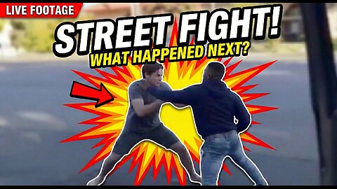 HE GOT AIRBORNE! 😱 Insane Street Suplex Stops Traffic!