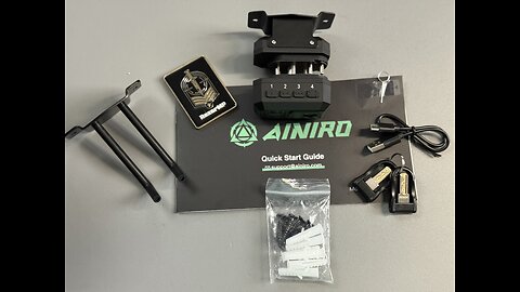 AINIRO Biometric Gun Trigger Lock – Smart Security with Fast Access
