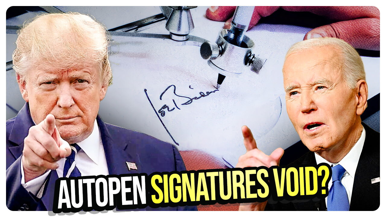 GOP Oversight BOMBSHELL: Biden’s Executive Orders Could Be Null and Void After Autopen Scandal!
