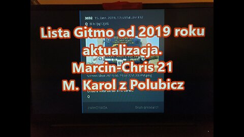Lista Gitmo od 2019 r. i aktualizacja. Marci & Chris 21 (polski lektor)