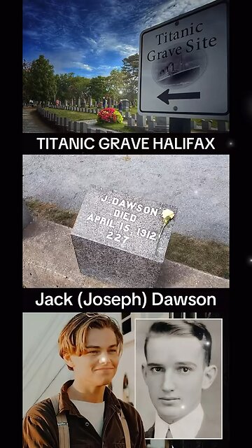 Titanic Grave Jack Dawson ( Joseph )