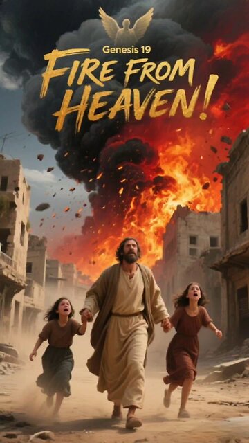 🔥 Genesis 19 EXPLAINED: Fire Fell from Heaven! #Genesis19 #FireFromHeaven #BibleExplained