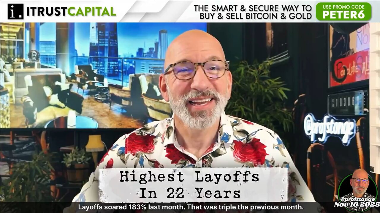 Layoffs tripled last month, turning in the worst Oct in 22yrs worse than the 2008 financial crisis.