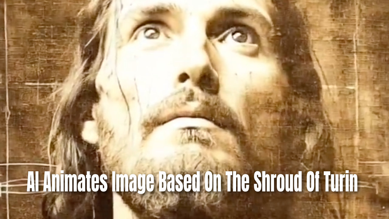 AI Animates Image Based On The Shroud Of Turin