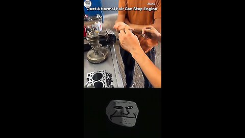 A SINGLE HAIR CAN DAMAGE ENGINE OF THE WHOLE CAR😳🔥💀|| SUBSCRIBE👍🏻||#cars #troll #engine #viral