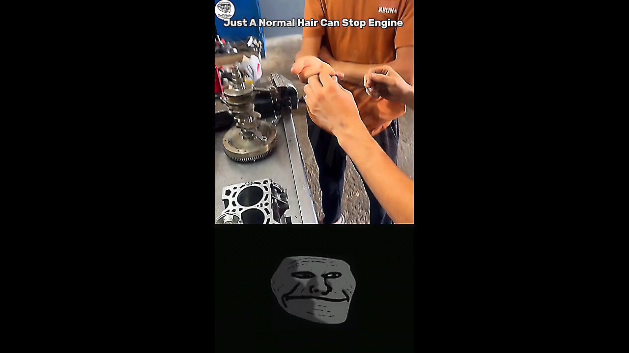 A SINGLE HAIR CAN DAMAGE ENGINE OF THE WHOLE CAR😳🔥💀|| SUBSCRIBE👍🏻||#cars #troll #engine #viral