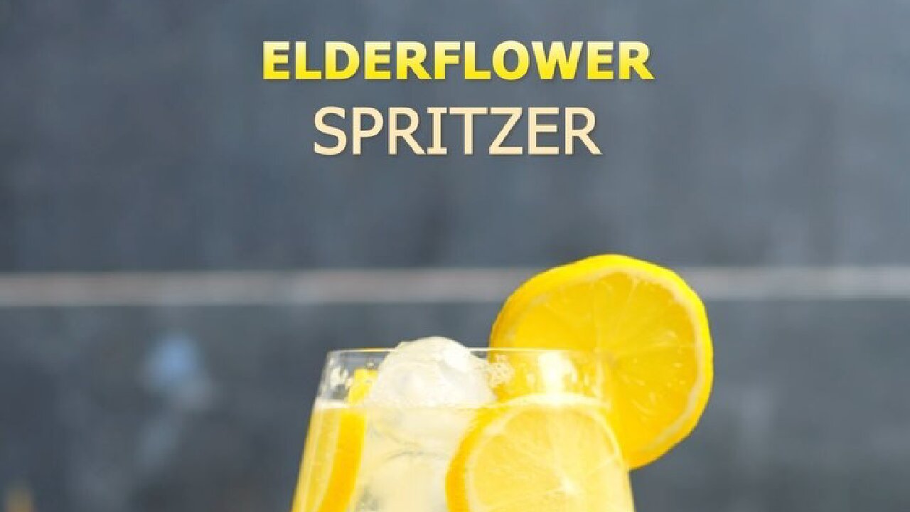 COCKTAIL ELDERFLOWER SPRITZER
