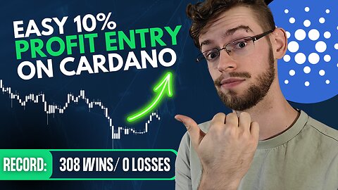 Cardano 10% Win, Now 308 Trades, ZERO Losses (PROOF!)