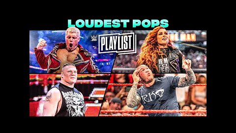 1 hour of thunderous WWE pops (Part 1)- WWE Playlist