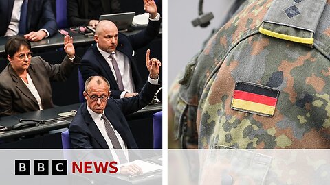 Germany votes for historic boost to defence spending | BBC News