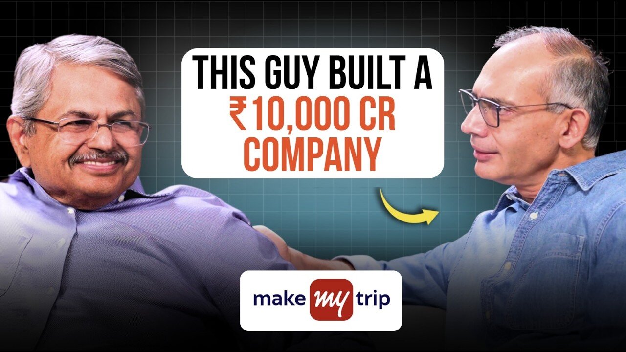 S4E13: MakeMyTrip’s Investor Sanjeev & Founder Deep Talk About Building ₹10000 Cr Travel Company