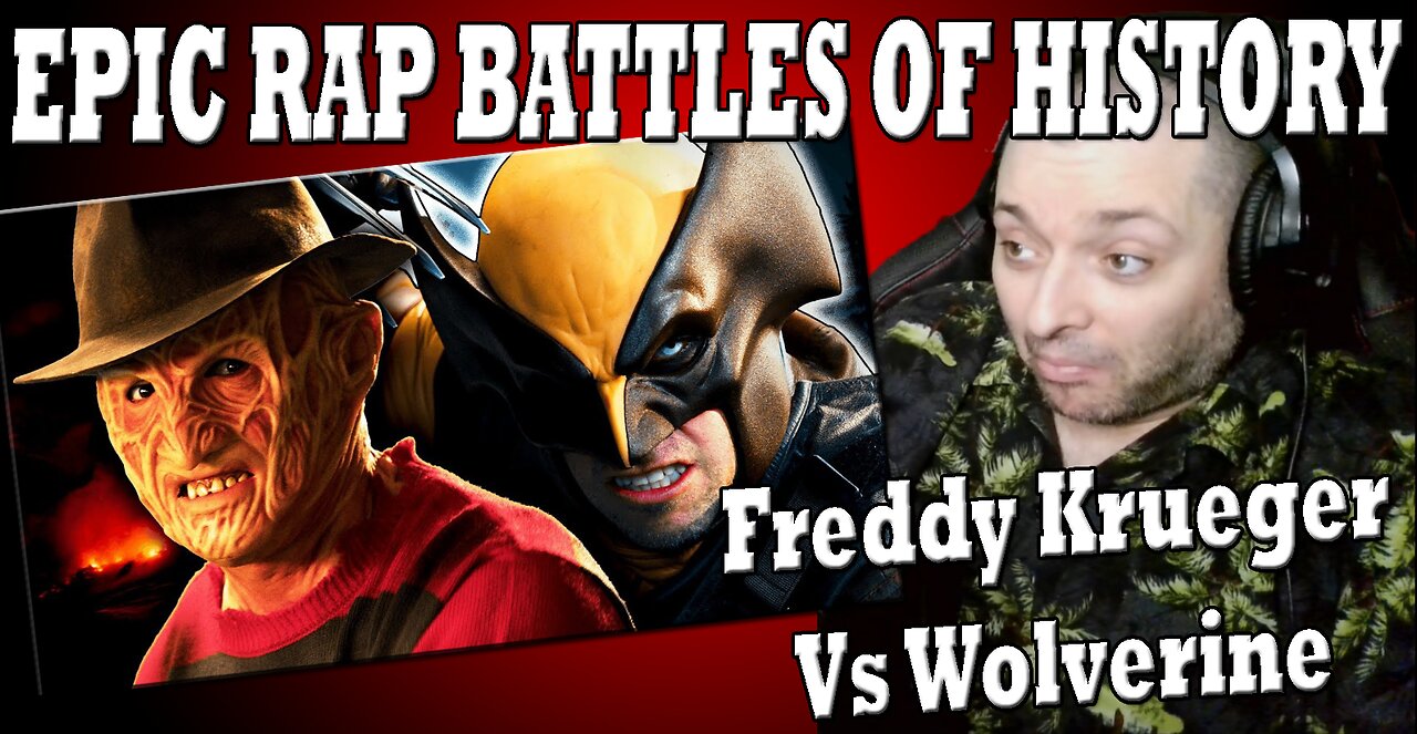 Wolverine vs Freddy Krueger | Epic Rap Battles | First Time Watching | These Bars Cut Deep ✂️