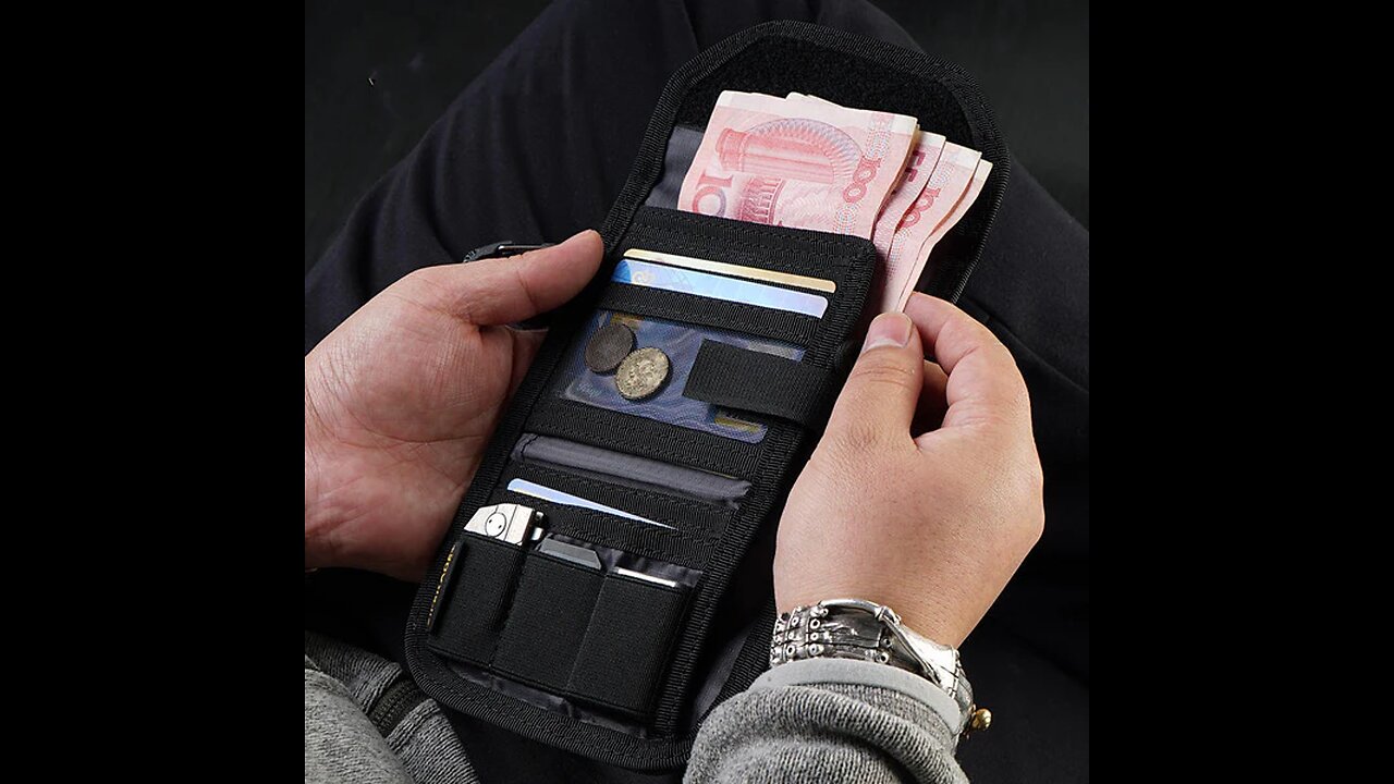 Tri-Fold Outdoor Tactical Wallet