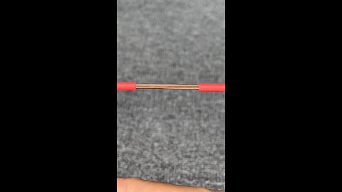The correct way to connect two wires in the middle