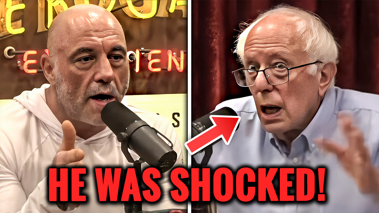 Bernie Sanders MELTS DOWN When Joe Rogan Calls Out Trump Facts