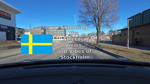 🚗 STOCKHOLM City Drive | Relaxing POV Driving Tour with Music 🎶🇸🇪 | Kungens Kurva to Hässelby Gård