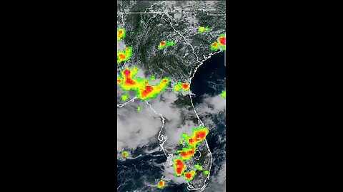 Lightning Show Southeast #severeweather #shorts #Florida #Georgia #SouthCarolina NC, TN AL