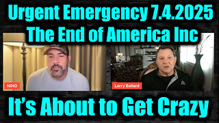 David Nino Rodriguez & Larry Ballard: Happy 4th 7.4.25 - The End of America Inc