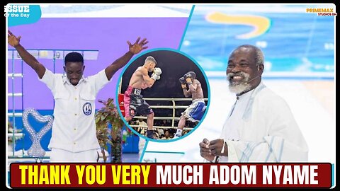 Stephen Adom Kyei Duah Dashes GH50,000 to Ghanaian Boxer Joseph Sackey.