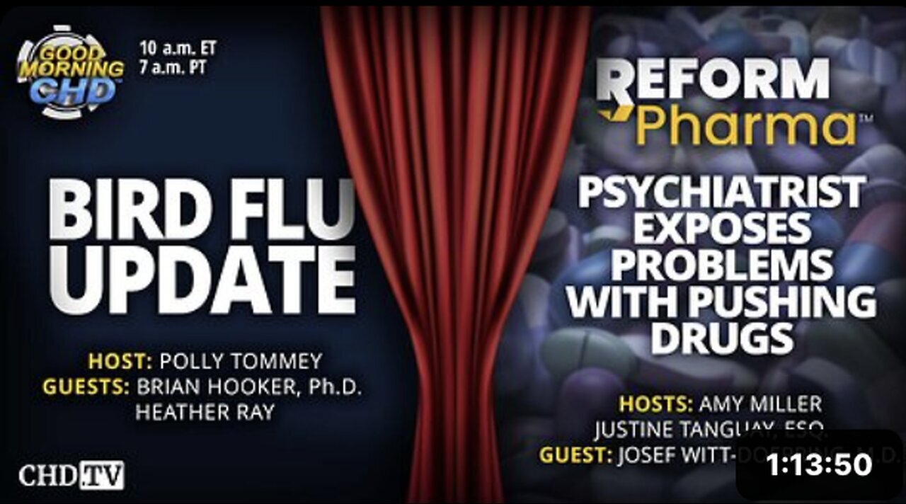 "Modern Medicine: Bird Flu Updates and the Rise of Drug Pushing"