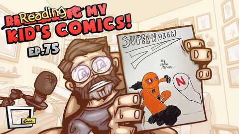 Reading my 9-Year-Old's Comics: Super Nolan (1k subscriber celebration)!